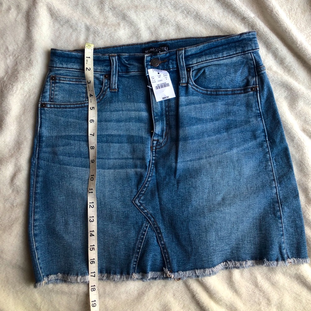 ✨ J Crew Mercantile Jean Skirt ✨